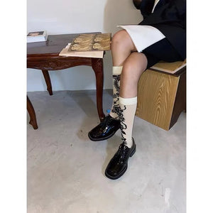 LIMISEVEN · Vintage Pattern Lightweight Socks