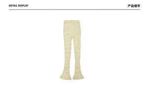 LIMISEVEN · Relaxed Floor-Length Knit Trousers