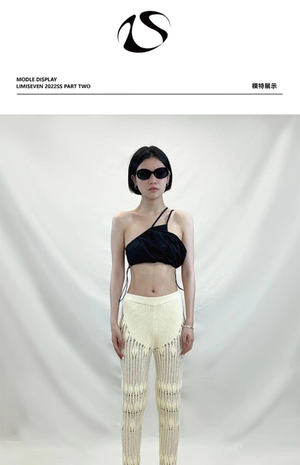 LIMISEVEN · Relaxed Floor-Length Knit Trousers
