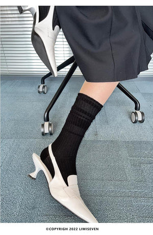 LIMISEVEN · Reversible Terry Cotton Socks