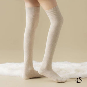 LIMISEVEN · Thick Warm Over-the-Knee Socks
