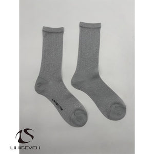 LIMISEVEN · Silky Shimmer Sheer Socks
