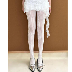 LIMISEVEN · Openwork Lace Tights