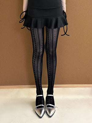 LIMISEVEN · Openwork Lace Tights