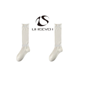 LIMISEVEN · Fine Wool Rolled-Cuff Calf Slouch Socks