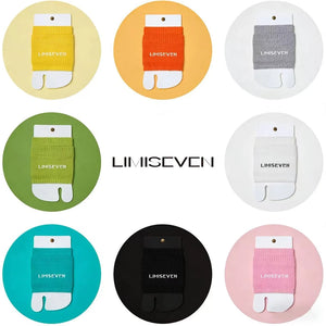 LIMISEVEN · Lightweight Candy-Color Half-Foot Sock Sleeves