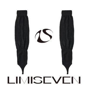 LIMISEVEN · Mulberry Silk Convertible Stirrup Leg Warmers