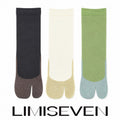 limiseven · Gold & Silver Metallic Toe Accent Sparkle Tabi Socks