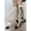 LIMISEVEN · Vintage Pattern Lightweight Socks