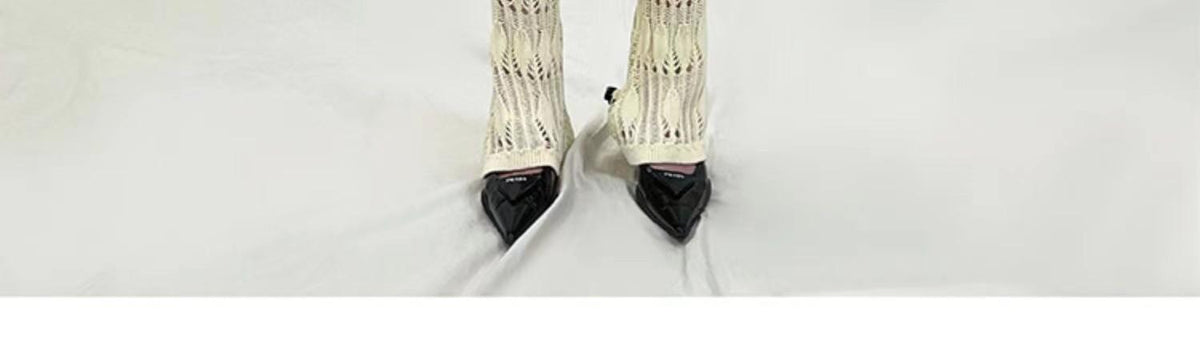 LIMISEVEN · Relaxed Floor-Length Knit Trousers