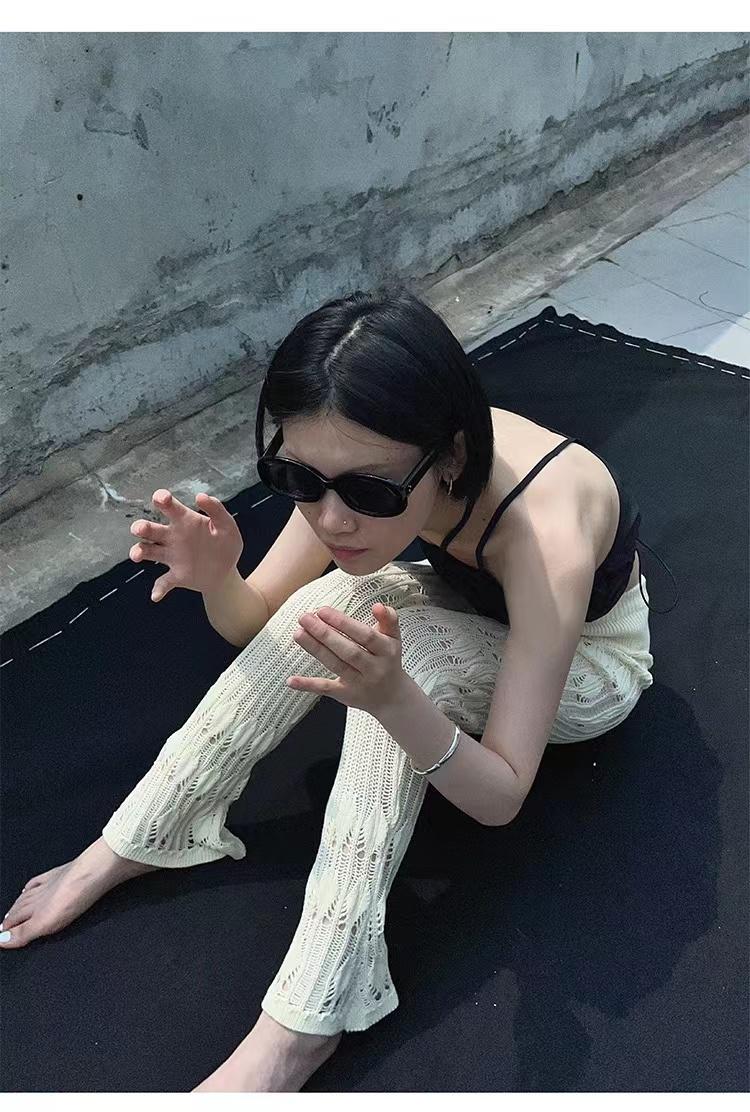 LIMISEVEN · Relaxed Floor-Length Knit Trousers
