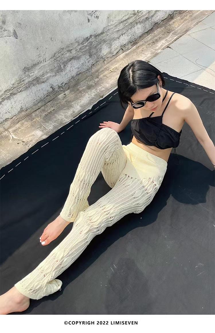 LIMISEVEN · Relaxed Floor-Length Knit Trousers