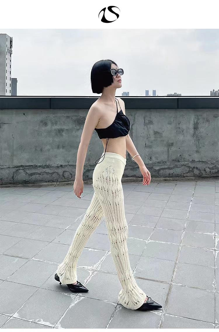 LIMISEVEN · Relaxed Floor-Length Knit Trousers