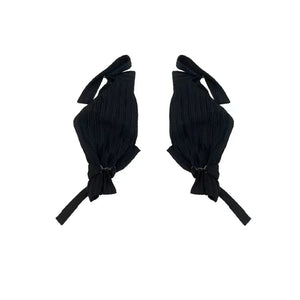 LIMISEVEN · Oversized Black Gothic Arm Warmers