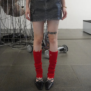 LIMISEVEN · Distressed Knit Convertible Arm Warmers