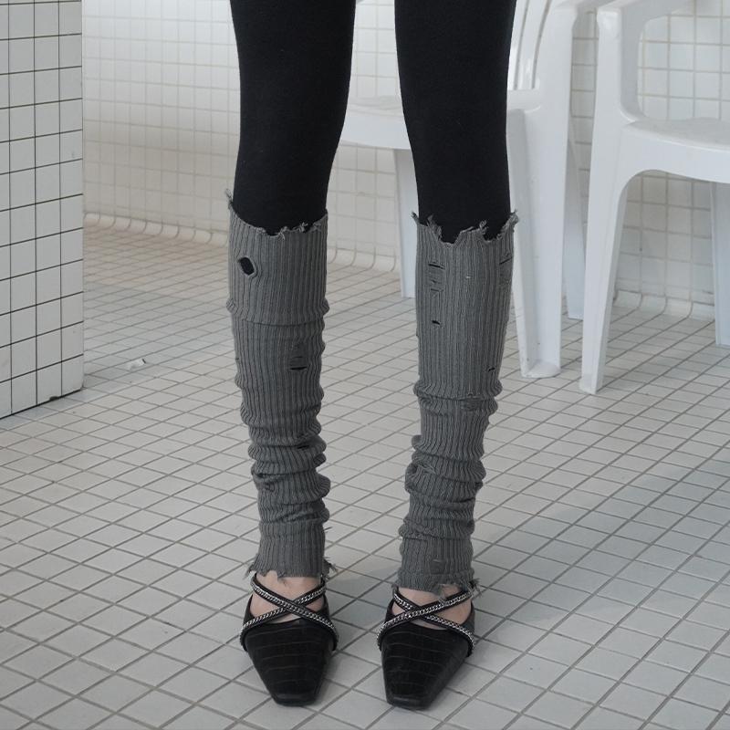 LIMISEVEN · Distressed Knit Convertible Arm Warmers