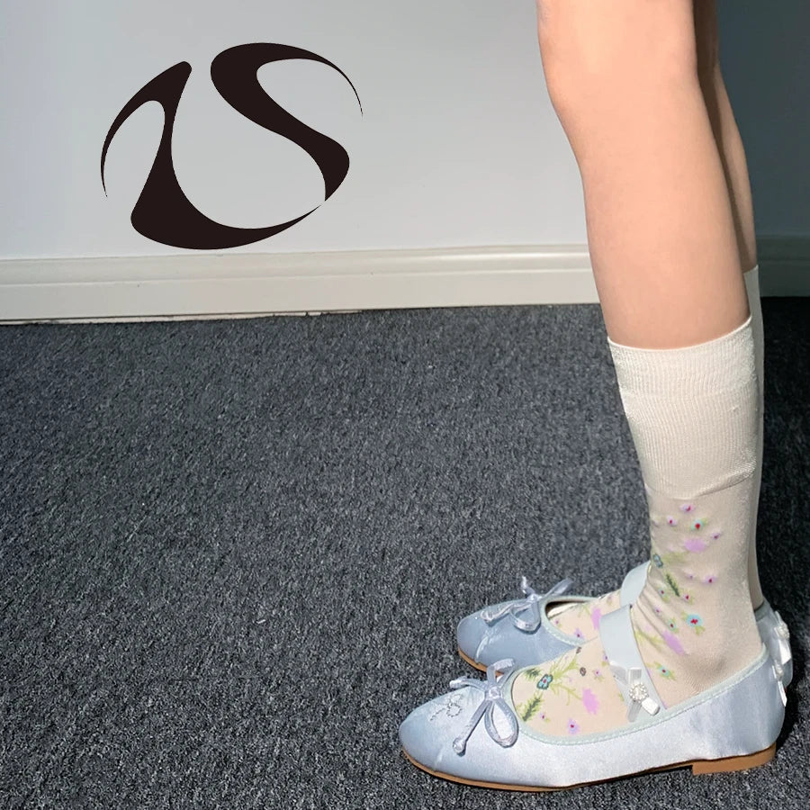 LIMISEVEN · Mihua Collection Vintage Pattern Socks
