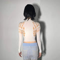 LIMISEVEN · Side-Cutout Fitted Long-Sleeve Top