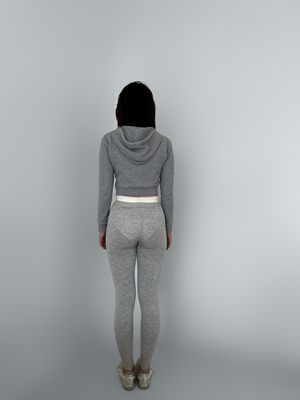 LIMISEVEN · Color-Block Low-Rise Knit Leggings