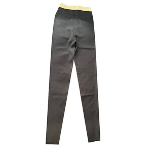 LIMISEVEN · Color-Block Low-Rise Knit Leggings