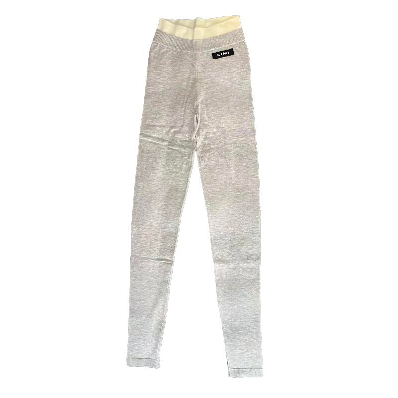 LIMISEVEN · Color-Block Low-Rise Knit Leggings