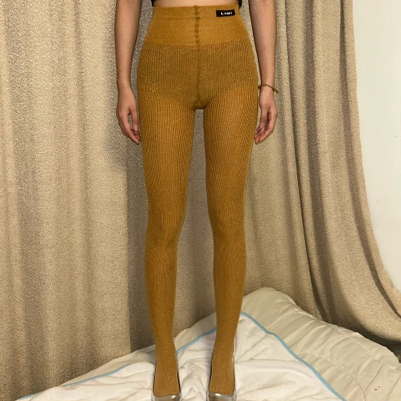LIMISEVEN · Shimmer Knit Leggings