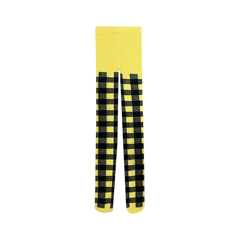 LIMISEVEN · Vintage Plaid Tights