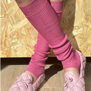 LIMISEVEN · Silky Mid-Calf Slouch Leg Warmers