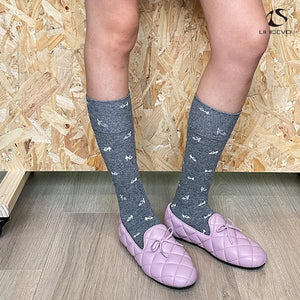 LIMISEVEN · High-Heel Graffiti Mid-Calf Socks