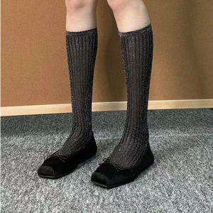 LIMISEVEN · Silky Shimmer Sheer Socks