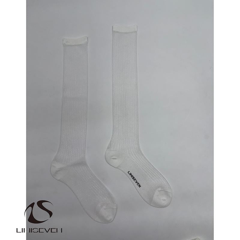 LIMISEVEN · Silky Shimmer Sheer Socks