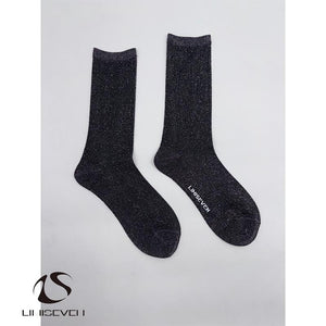 LIMISEVEN · Silky Shimmer Sheer Socks