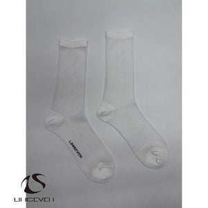 LIMISEVEN · Silky Shimmer Sheer Socks