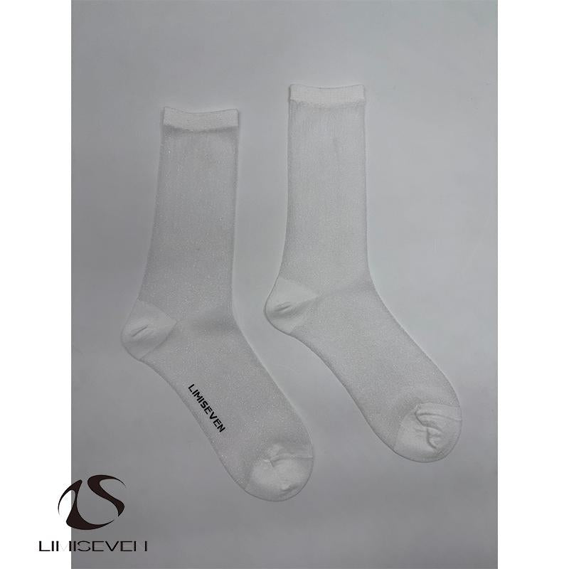 LIMISEVEN · Silky Shimmer Sheer Socks