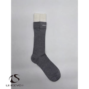 LIMISEVEN · 3D Letter Double-Layer Knee-High Socks