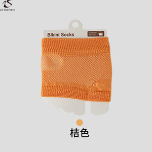 LIMISEVEN · Split-Toe Half-Foot Sock Sleeves