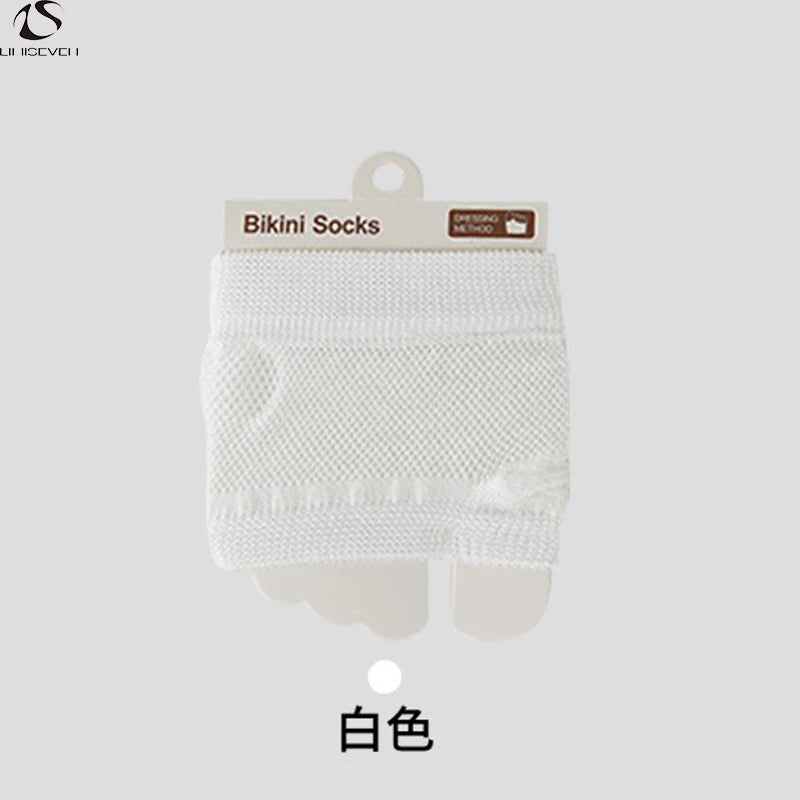 LIMISEVEN · Split-Toe Half-Foot Sock Sleeves
