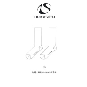 LIMISEVEN · Vintage Pattern Lightweight Socks