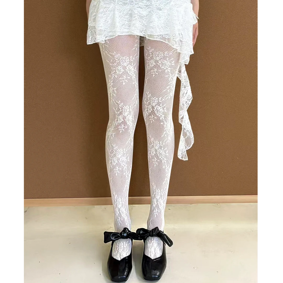 LIMISEVEN · Openwork Lace Tights
