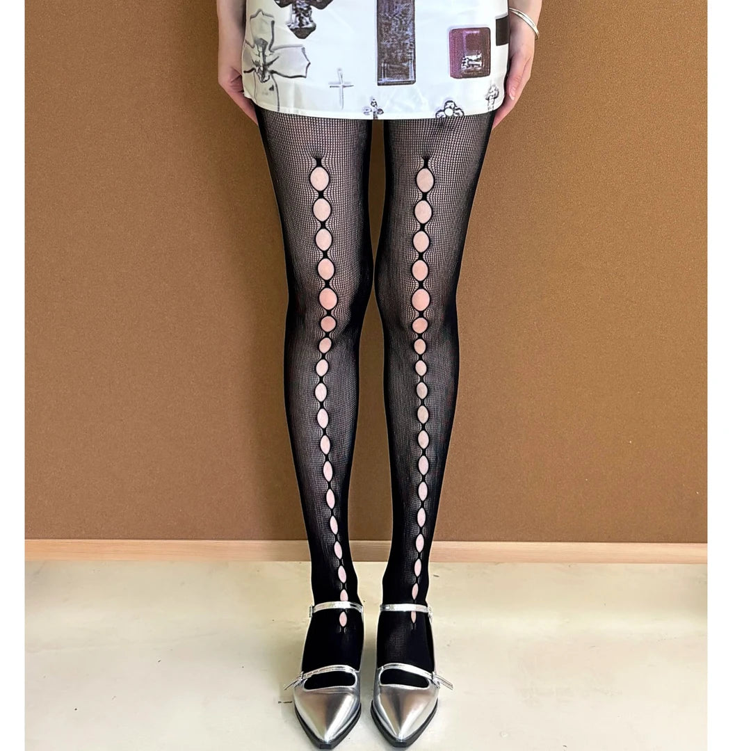 LIMISEVEN · Openwork Lace Tights