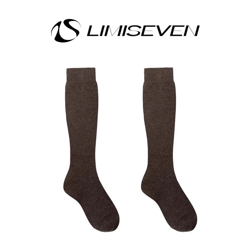 LIMISEVEN · Thick Everyday Mid-Calf Socks