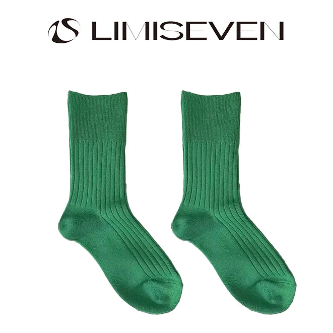 LIMISEVEN · Textured Ribbed Stretch Slouch Socks