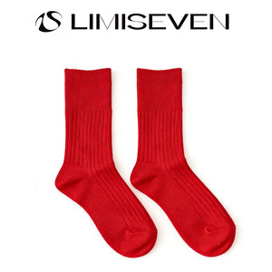 LIMISEVEN · Textured Ribbed Stretch Slouch Socks