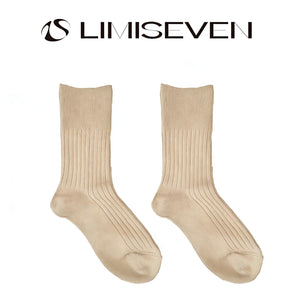 LIMISEVEN · Textured Ribbed Stretch Slouch Socks