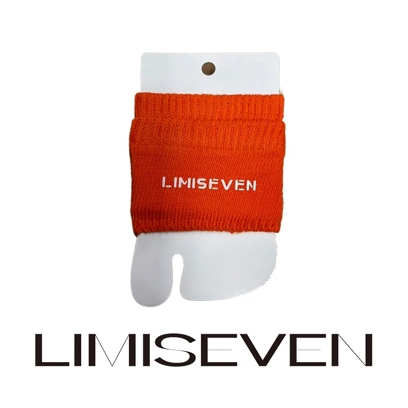 LIMISEVEN · Lightweight Candy-Color Half-Foot Sock Sleeves