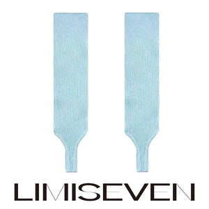 LIMISEVEN · Solid-Color Knit Stirrup Leg Warmers