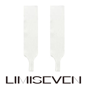 LIMISEVEN · Solid-Color Knit Stirrup Leg Warmers