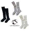 LIMISEVEN · Lightweight Solid-Color Calf Slouch Socks