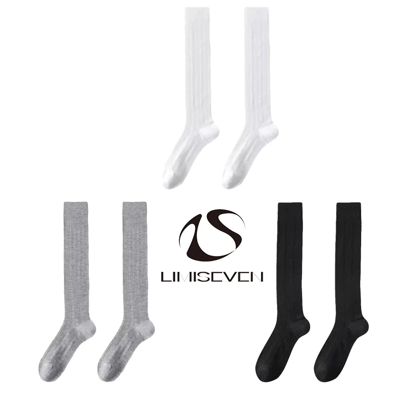 LIMISEVEN · Lightweight Openwork Vertical-Stripe Socks