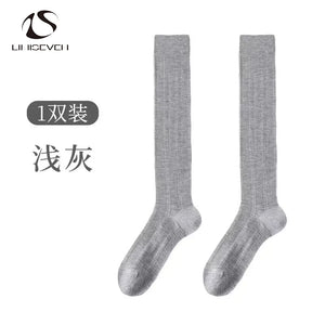 LIMISEVEN · Lightweight Openwork Vertical-Stripe Socks